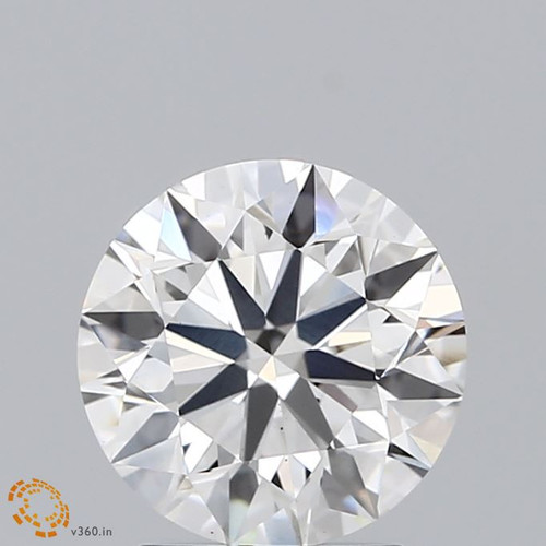 1.96 Carat Round Cut Lab Grown