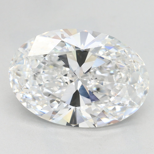 2.66 Carat Oval Lab Grown