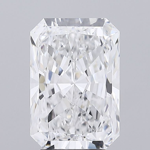 3.52 Carat Radiant Lab Grown