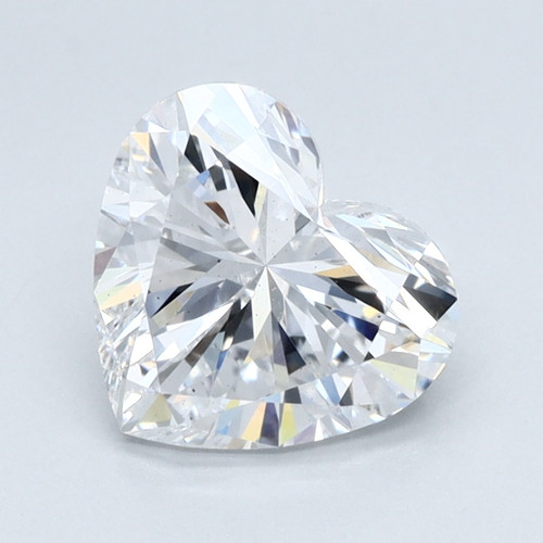1.50 Carat Heart Lab Grown