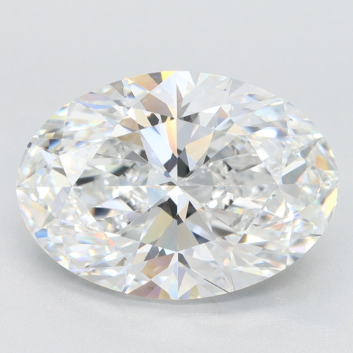 4.57 Carat Oval Lab Grown 4.57 Carat Oval Lab Grown