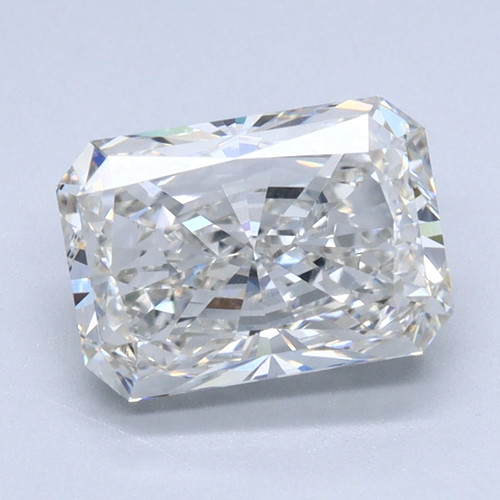 1.85 Carat Radiant Lab Grown