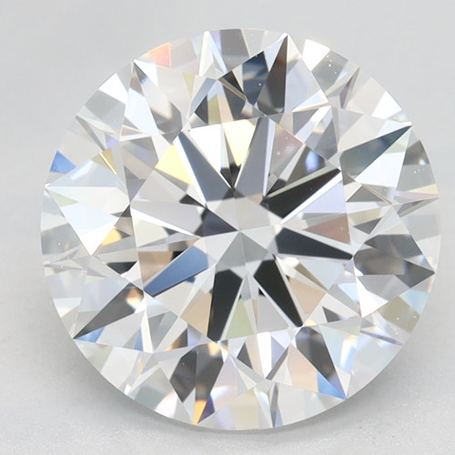 3.06 Carat Round Cut Lab Grown