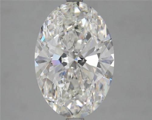 3.55 Carat Oval Lab Grown