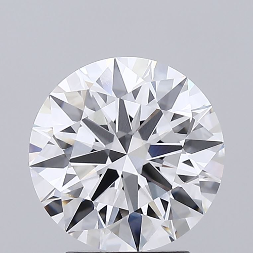 2.76 Carat Round Cut Lab Grown