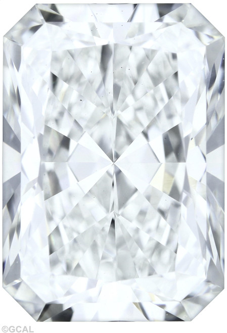 1.83 Carat Radiant Lab Grown