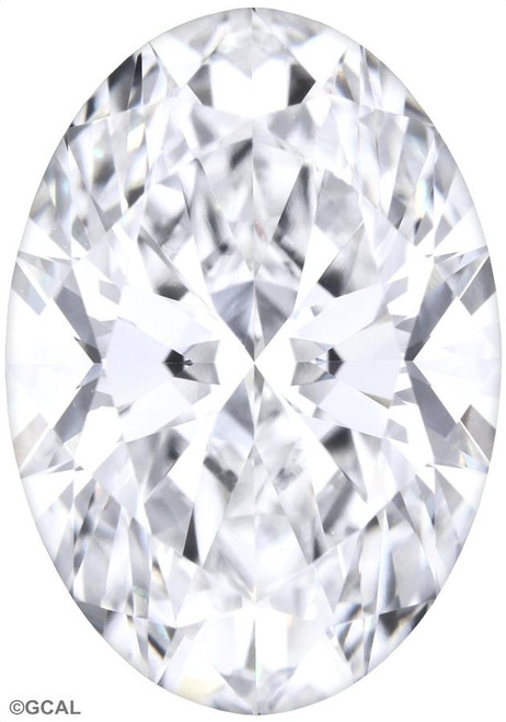 2.93 Carat Oval Lab Grown