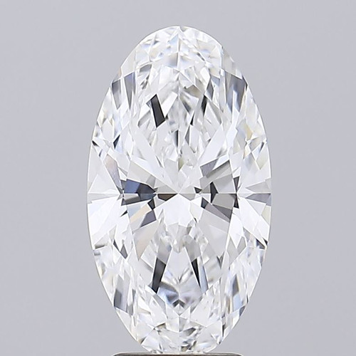 3.71 Carat Oval Lab Grown 3.71 Carat Oval Lab Grown