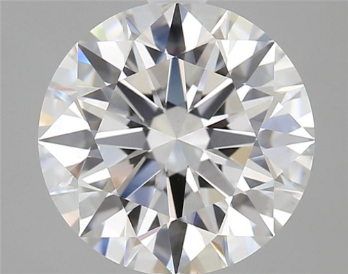 2.45 Carat Round Cut Lab Grown