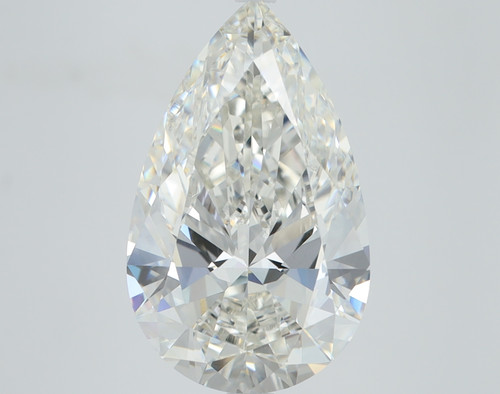 4.73 Carat Pear Lab Grown