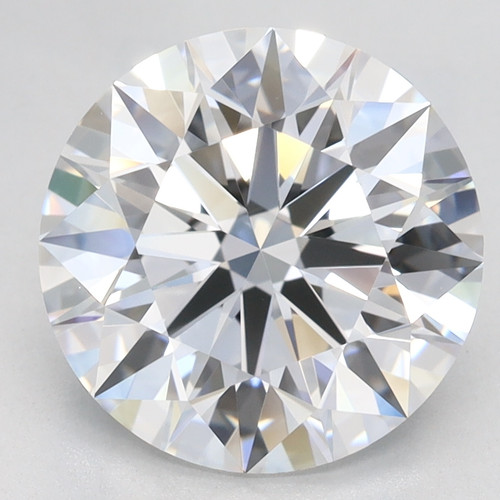 3.16 Carat Round Cut Lab Grown
