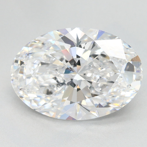 2.73 Carat Oval Lab Grown