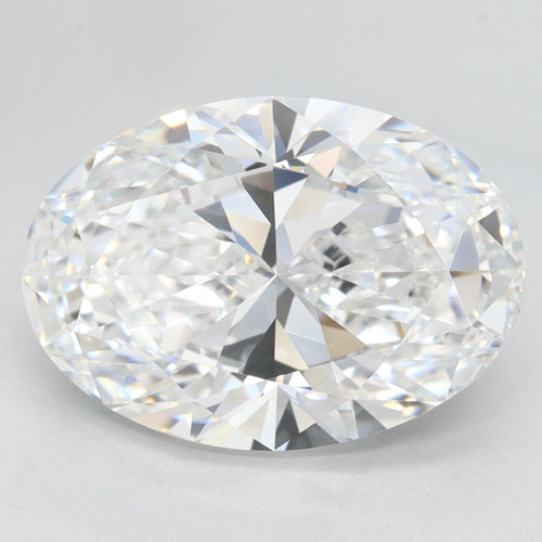 3.46 Carat Oval Lab Grown