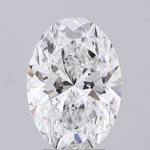 3.25 Carat Oval Lab Grown