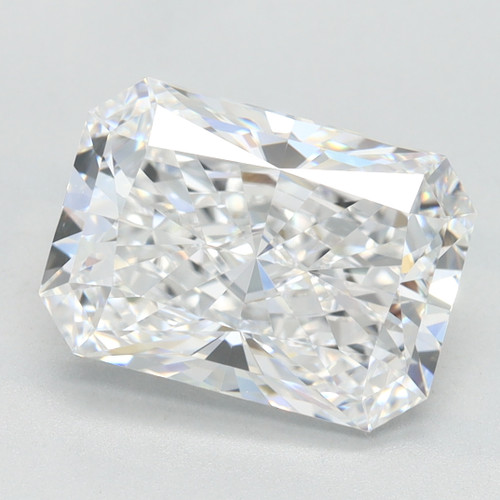 3.29 Carat Radiant Lab Grown