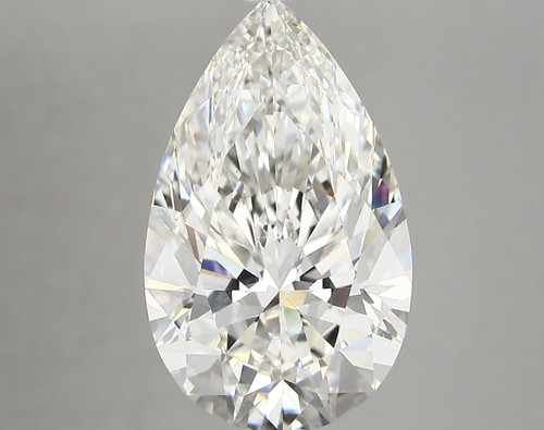 5.02 Carat Pear Lab Grown
