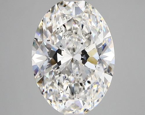 3.81 Carat Oval Lab Grown