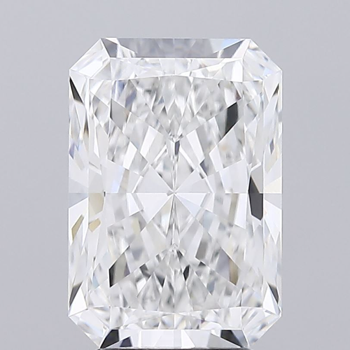 3.72 Carat Radiant Lab Grown