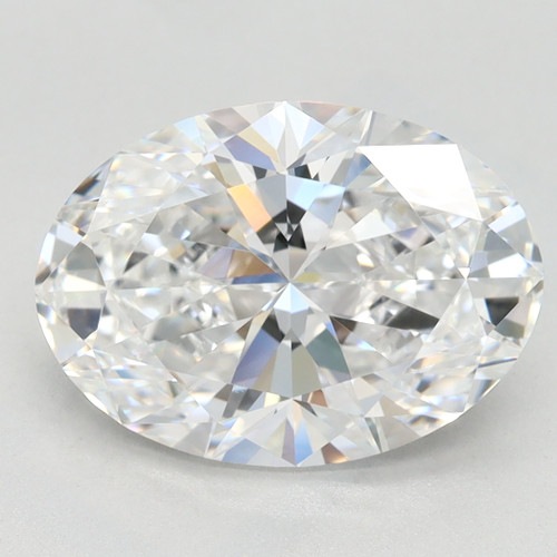 3.08 Carat Oval Lab Grown