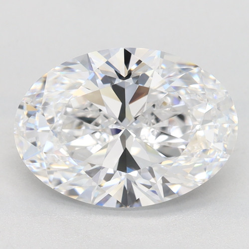 2.67 Carat Oval Lab Grown