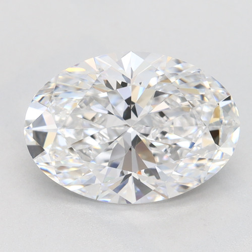2.62 Carat Oval Lab Grown