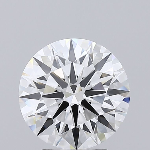 2.76 Carat Round Cut Lab Grown