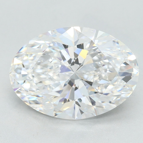 2.54 Carat Oval Lab Grown