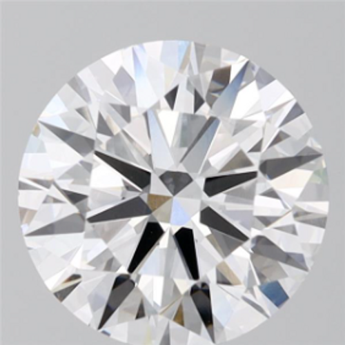 3.24 Carat Round Cut Lab Grown