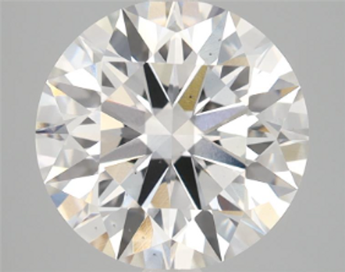 3.56 Carat Round Cut Lab Grown
