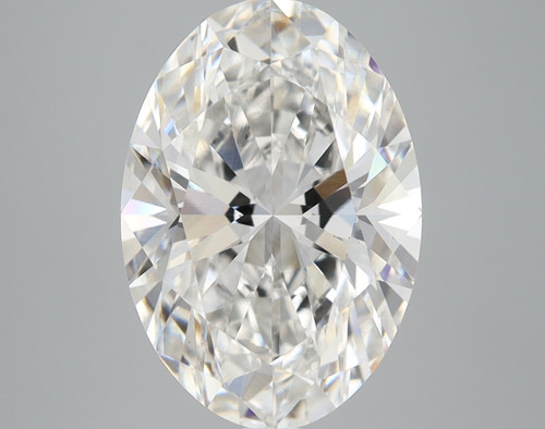 4.08 Carat Oval Lab Grown