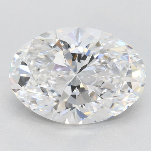 2.68 Carat Oval Lab Grown
