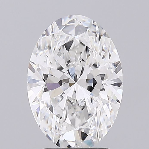1.86 Carat Oval Lab Grown