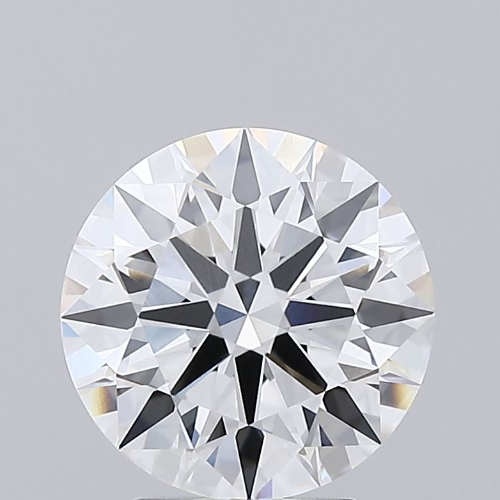 3.03 Carat Round Cut Lab Grown