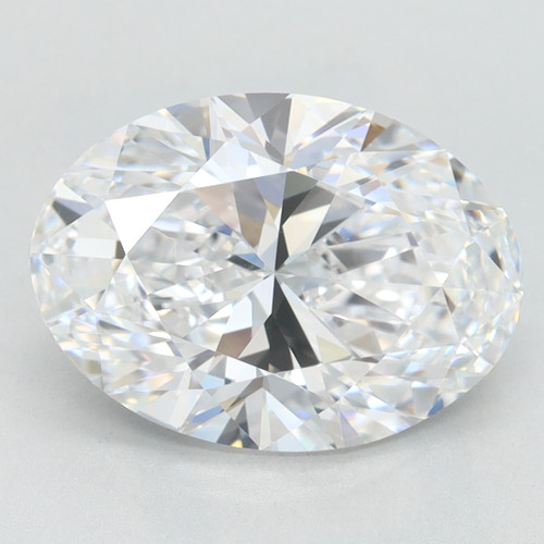 3.15 Carat Oval Lab Grown