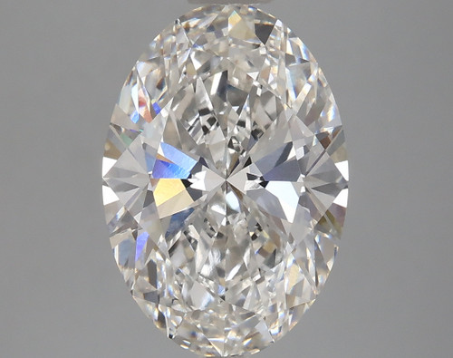 3.86 Carat Oval Lab Grown