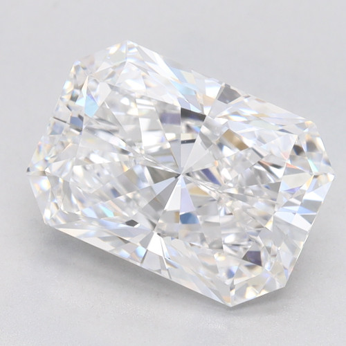 2.91 Carat Radiant Lab Grown