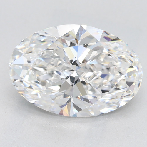 2.47 Carat Oval Lab Grown