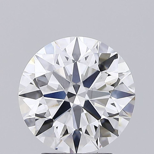 2.69 Carat Round Cut Lab Grown