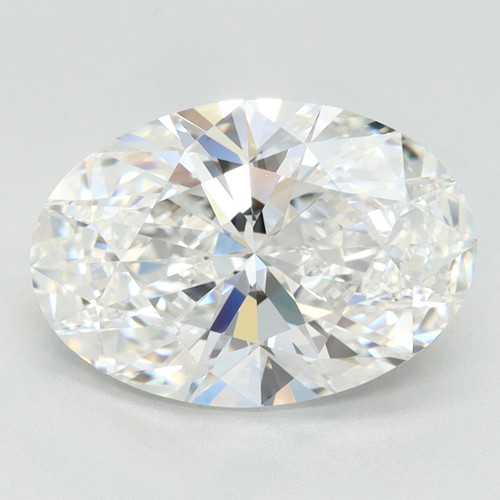 2.93 Carat Oval Lab Grown