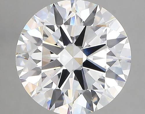 4.06 Carat Round Cut Lab Grown