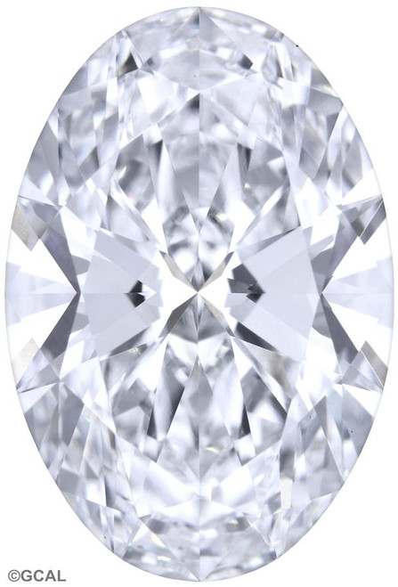 3.03 Carat Oval Lab Grown