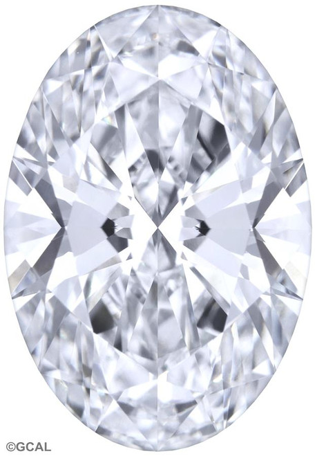 3.75 Carat Oval Lab Grown