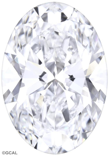 3.50 Carat Oval Lab Grown