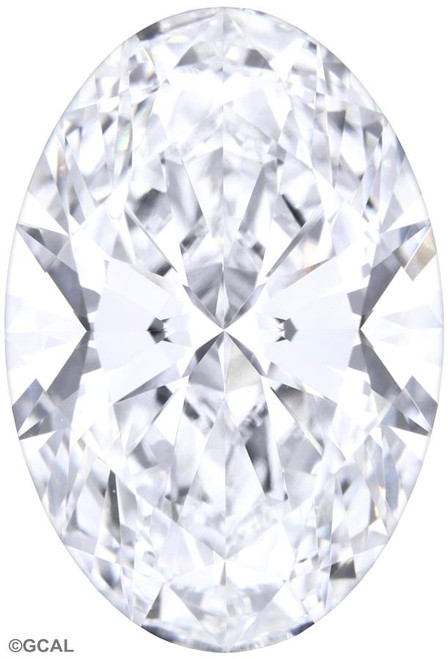 3.58 Carat Oval Lab Grown