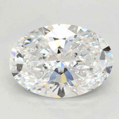 2.69 Carat Oval Lab Grown