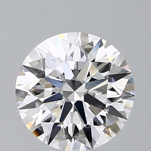 2.06 Carat Round Cut Lab Grown