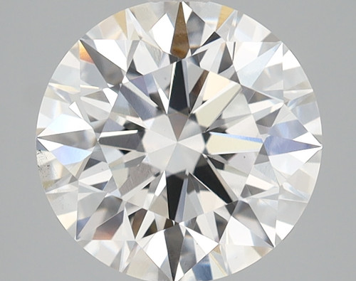 2.57 Carat Round Cut Lab Grown