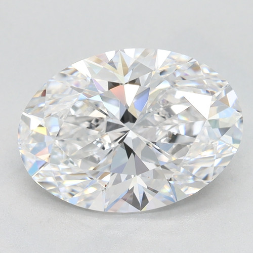 2.47 Carat Oval Lab Grown