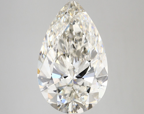 6.17 Carat Pear Lab Grown