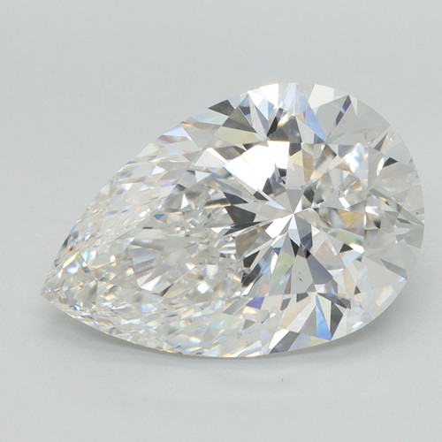 5.23 Carat Pear Lab Grown